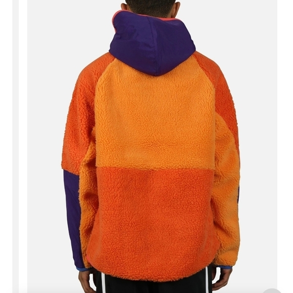 Retro Nike Half-Zip Heritage Fleece Hoodie Sweatshirt Men's S - Picture 11 of 14